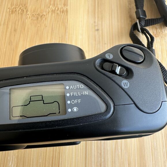 Samsung AF Zoom 777i 35mm Film Point And Shoot Camera Black Untested - Picture 14 of 14